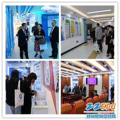 参观法治教育中心、模拟法庭